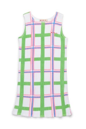 Check-Print Dress MARNI KIDS | M01420M00U50M101